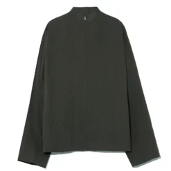 Le 17 septembre - Chemise Stand Collar - Gris