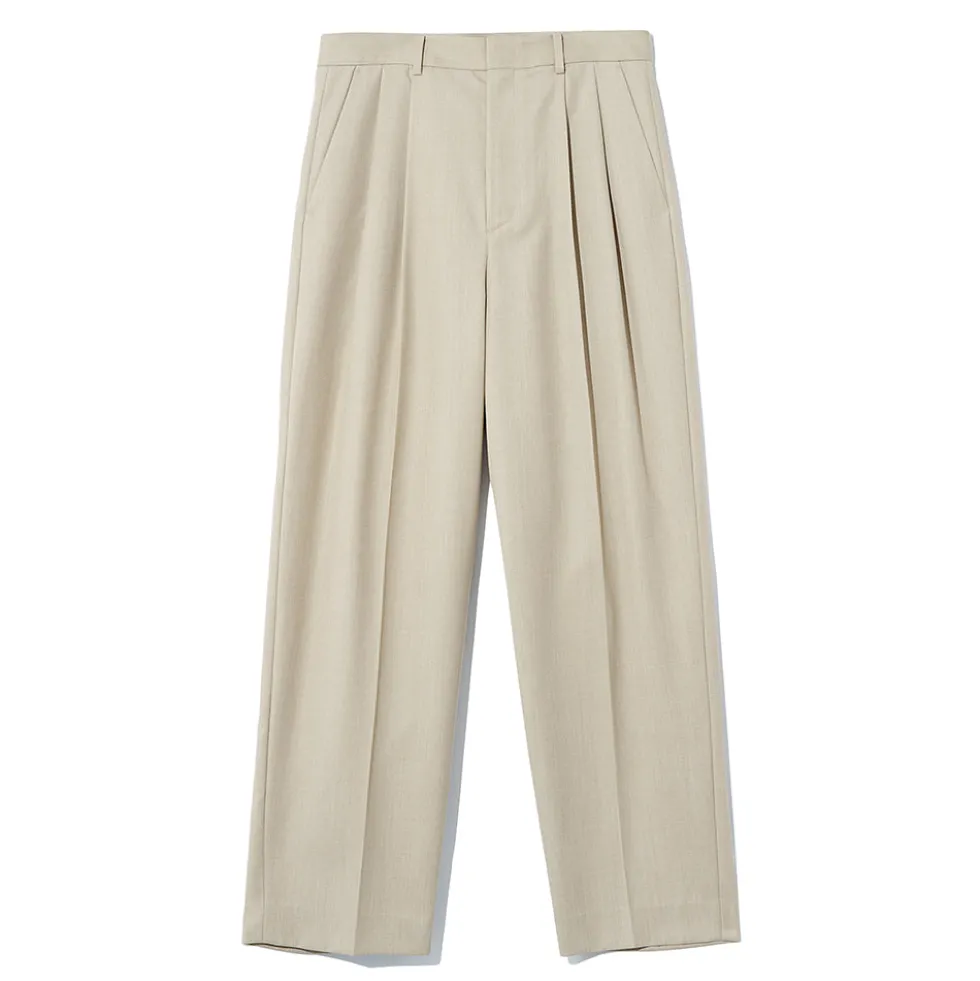 Le 17 septembre - Pantalon 2 Plis - Beige
