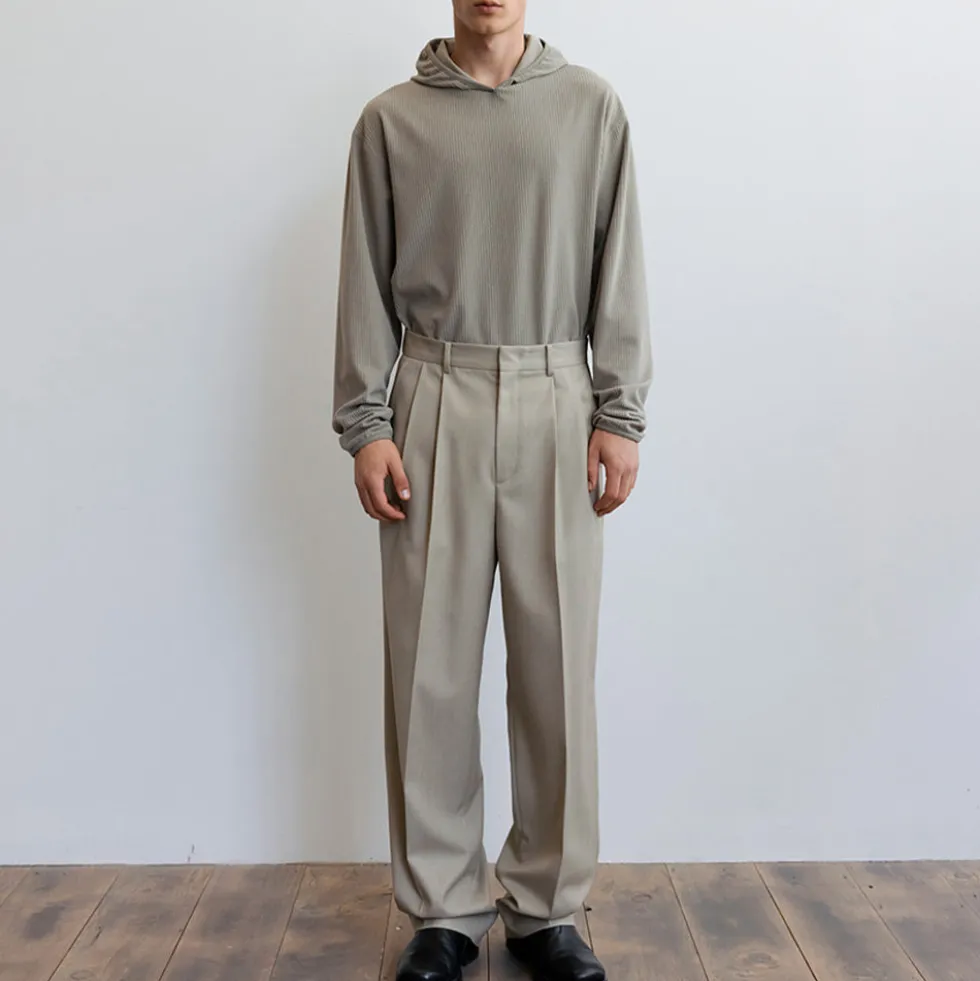 Le 17 septembre - Pantalon 2 Plis - Beige