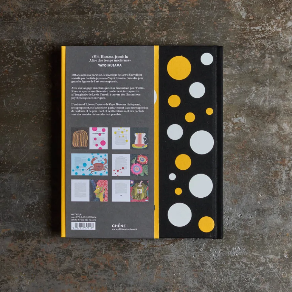 Livre - Alice au pays des Merveilles - Yayoi Kusama