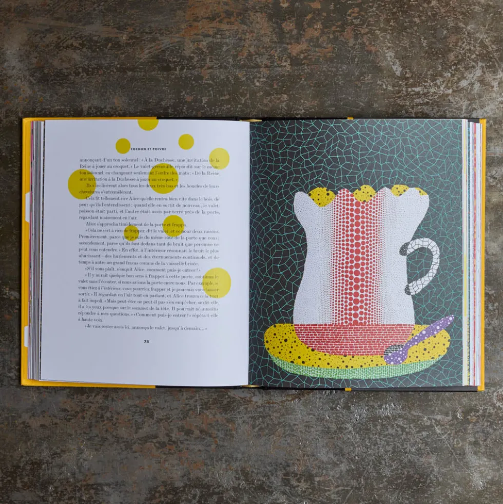 Livre - Alice au pays des Merveilles - Yayoi Kusama
