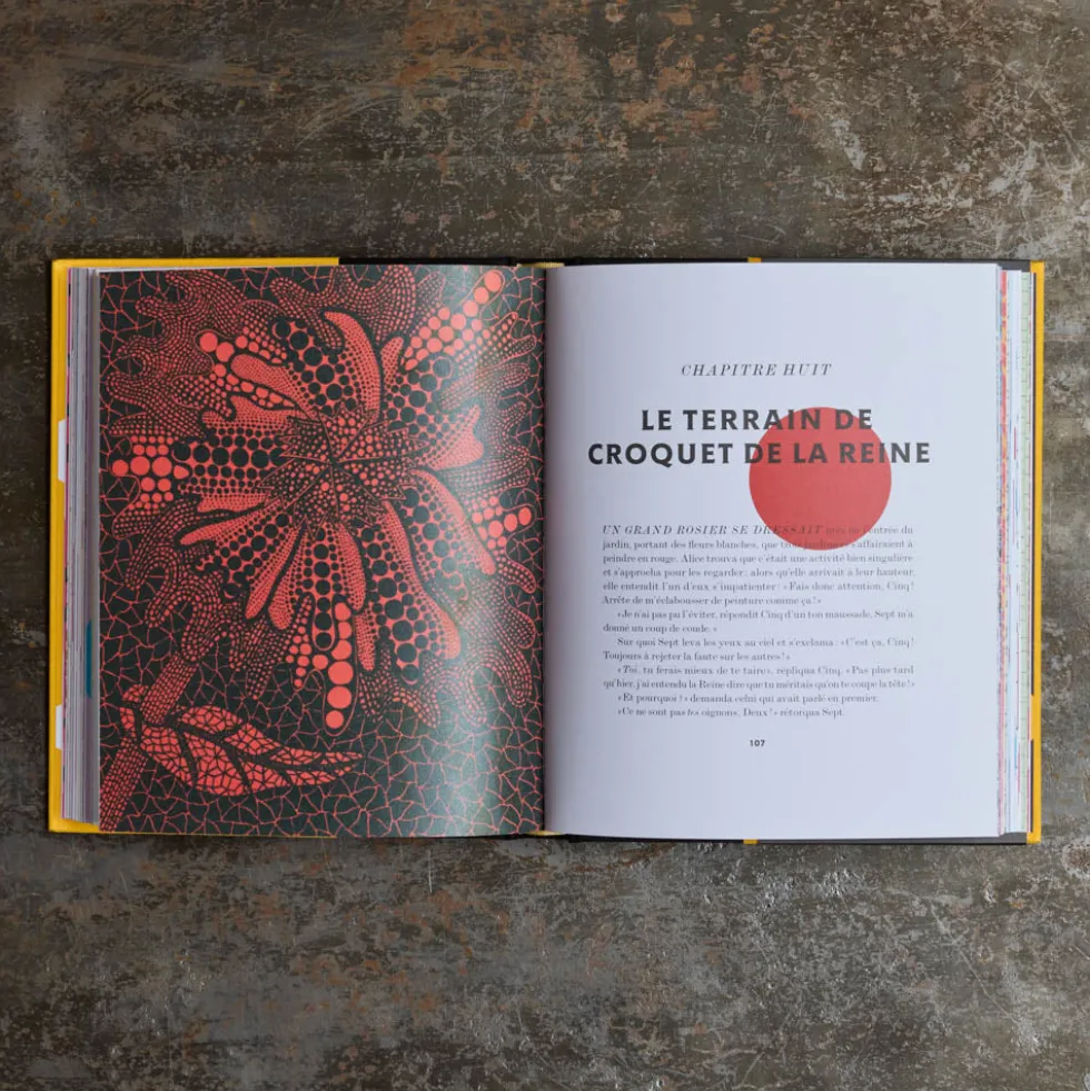 Livre - Alice au pays des Merveilles - Yayoi Kusama