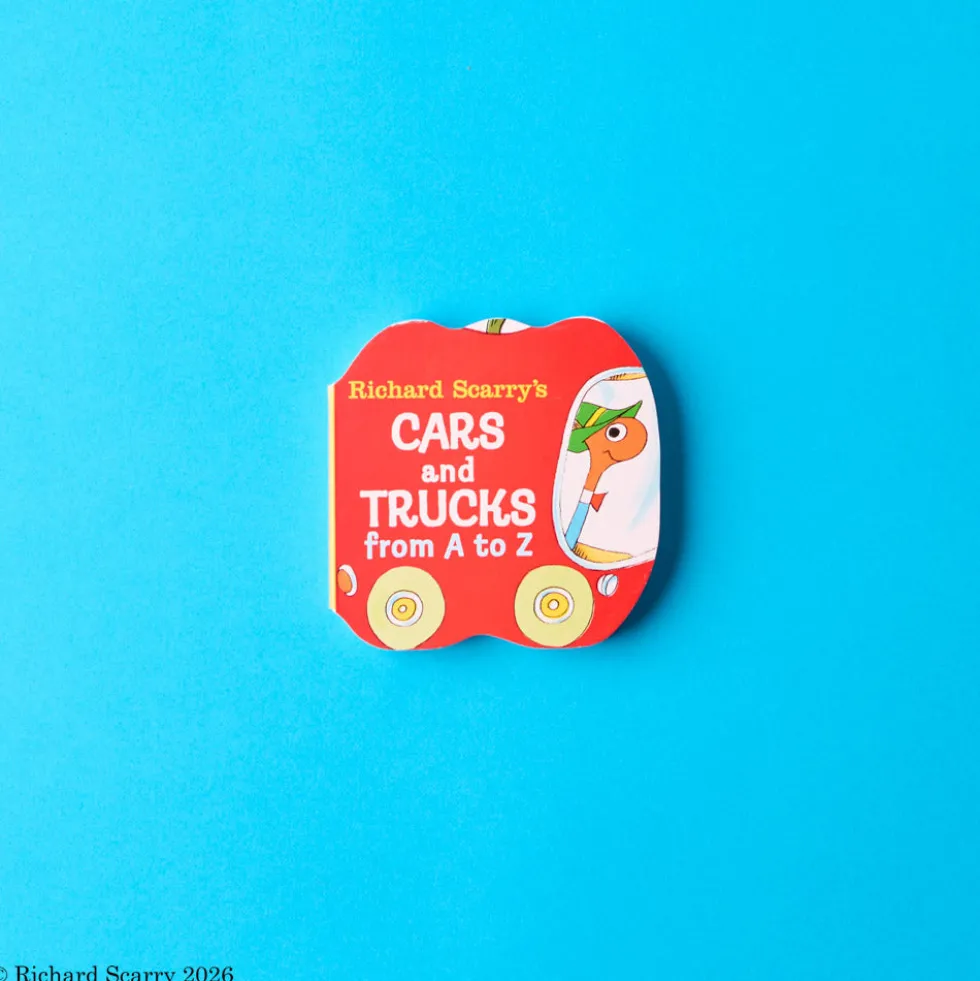 Livre - Cars and Trucks from A to Z - Richard Scarry