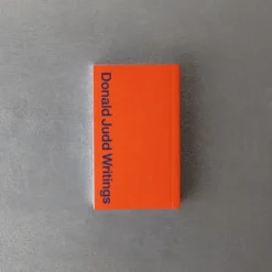 livre - Donald Judd Writings