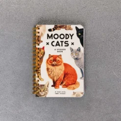Livre - Moody Cats Stickers Book