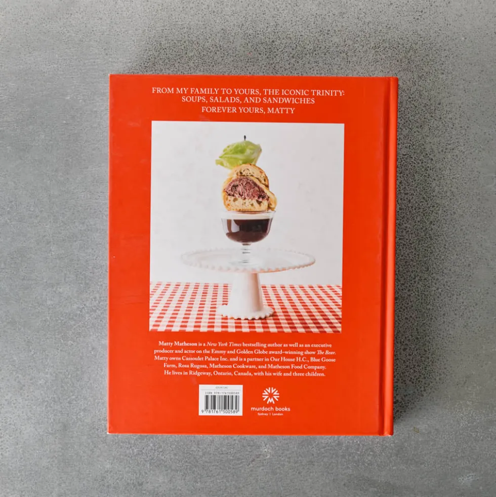 Livre - Soups Salads Sandwiches