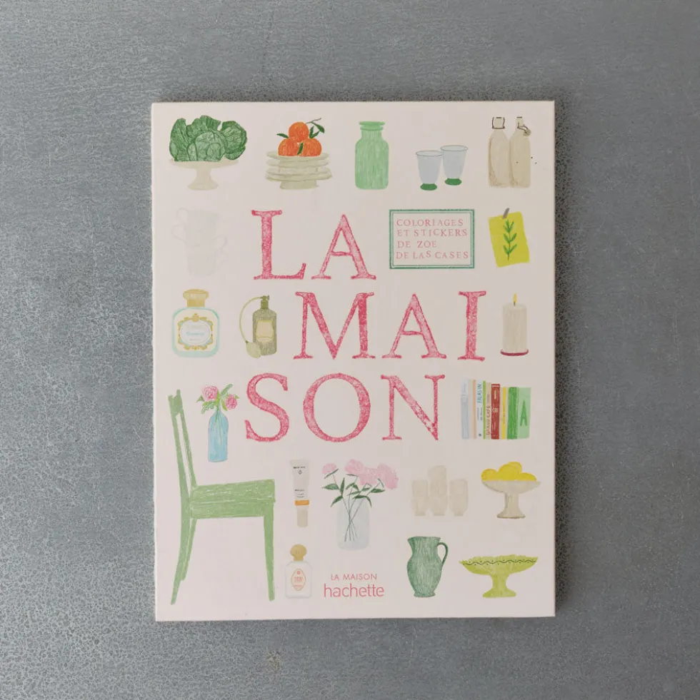 Livre - Stickers et coloriages - La maison