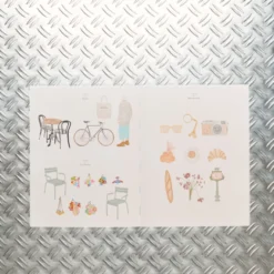 Livre - Stickers et coloriages - Paris