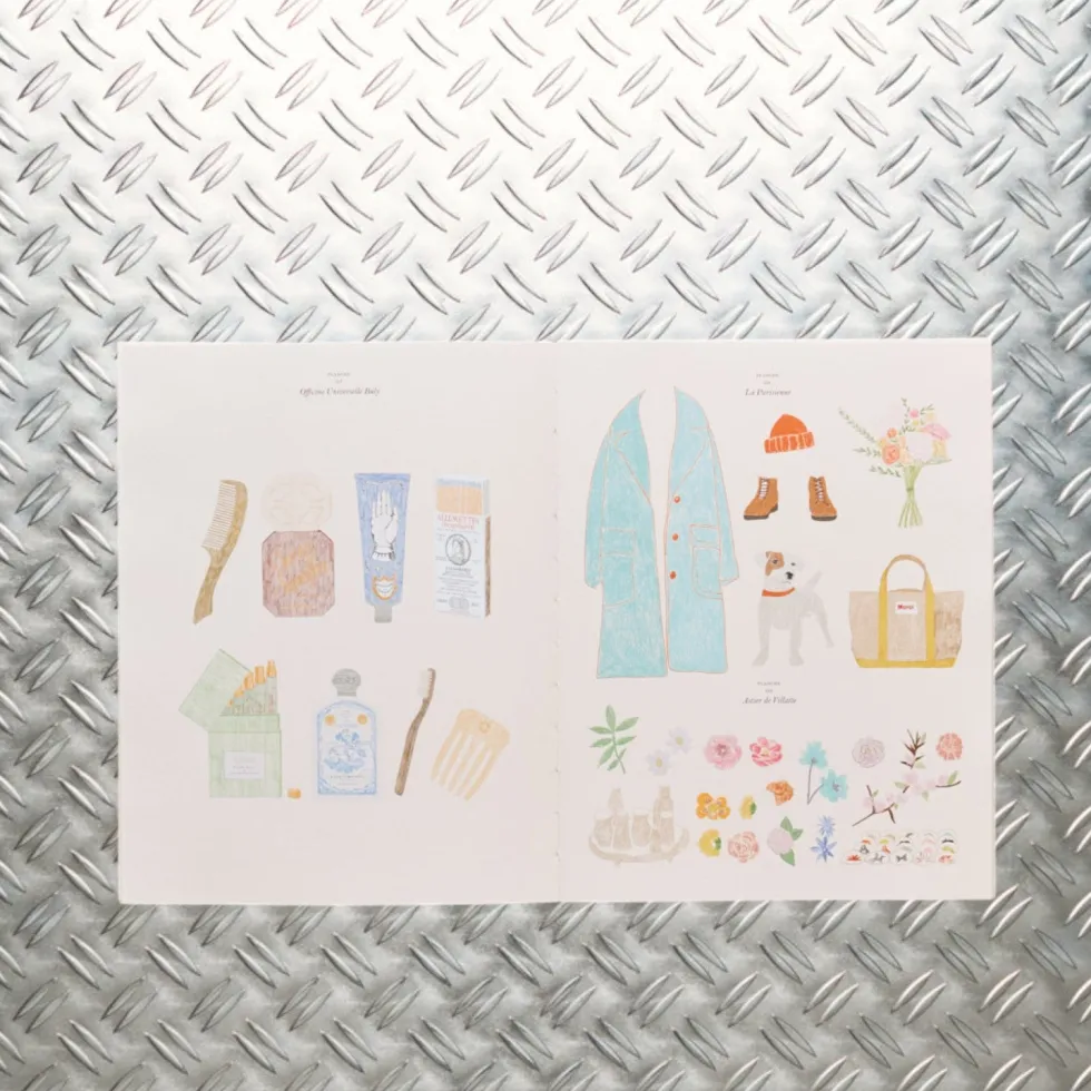 Livre - Stickers et coloriages - Paris
