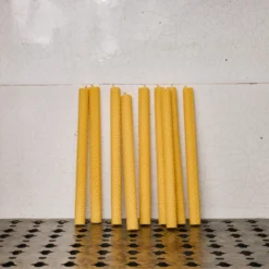 Lot de Chandelles Lucienne - Jaune