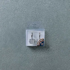 Lot de 2 crochets magnetiques - Chrome