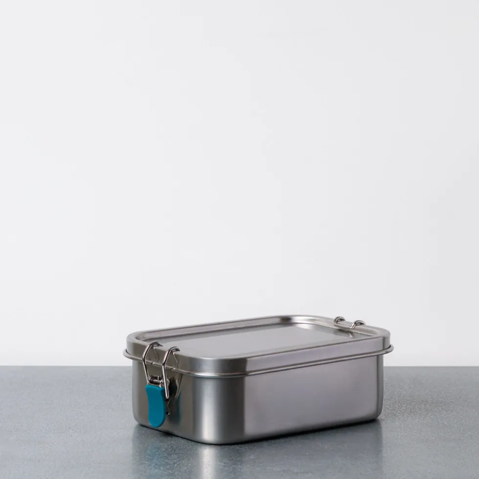 Lunch box en inox - Bleu abysse