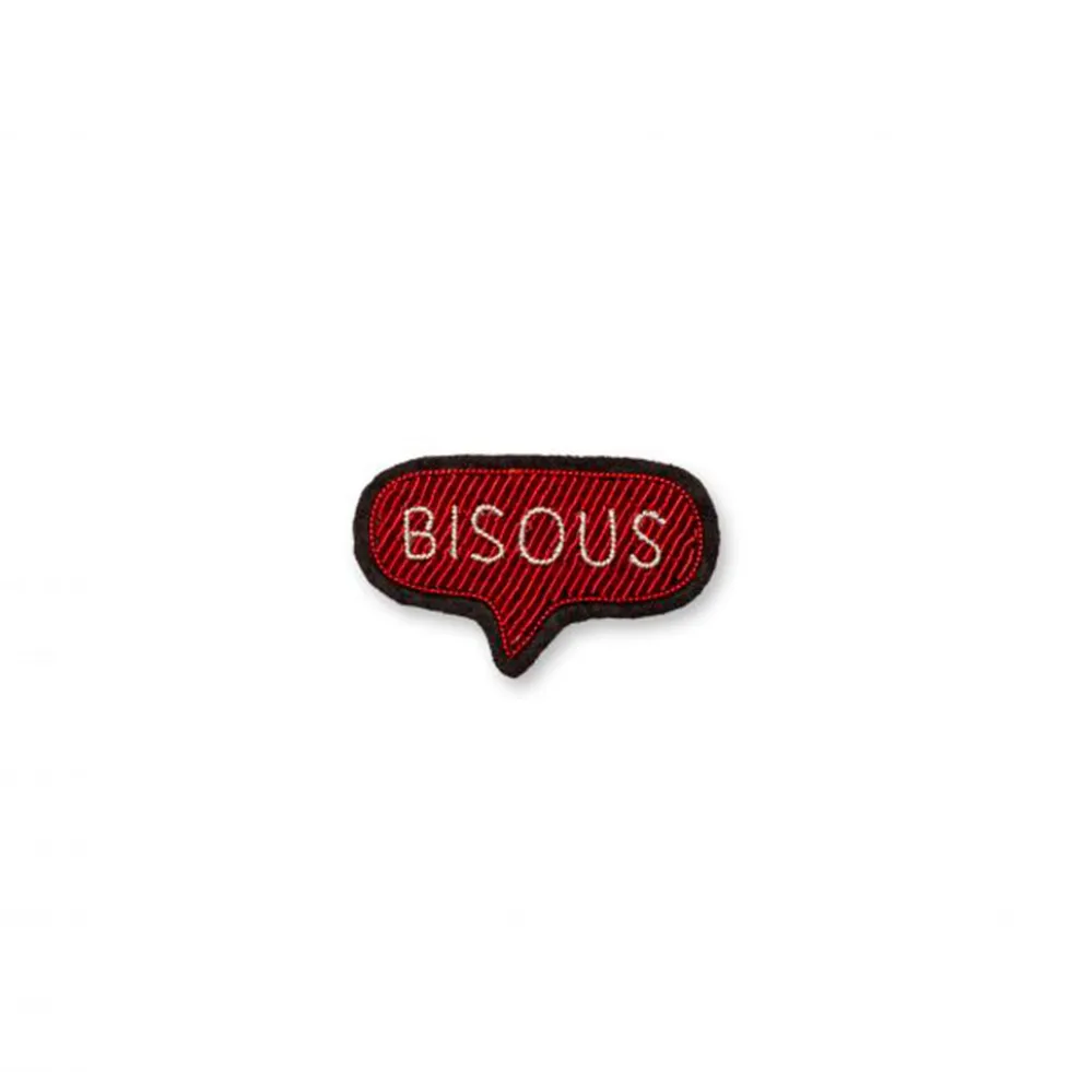 Macon & Lesquoy - Broche - Bisous Rouge