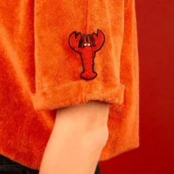 Macon & Lesquoy - Broche - Homard Orange