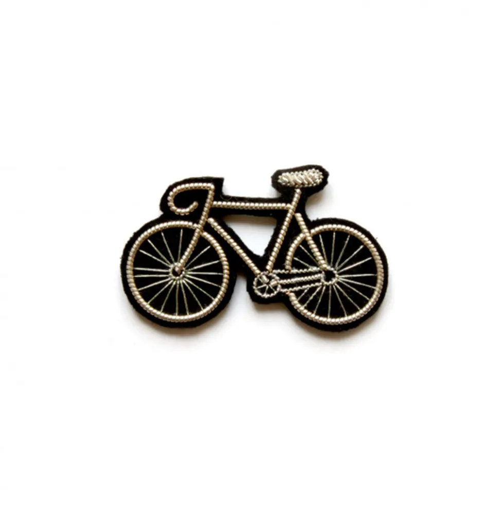 Macon & Lesquoy - Broche - Vélo Argent