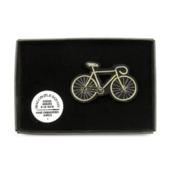 Macon & Lesquoy - Broche - Vélo Argent