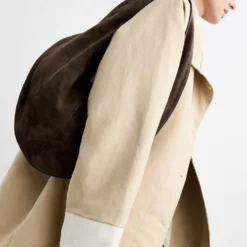 Maeden - Sac Market en Daim - Marron