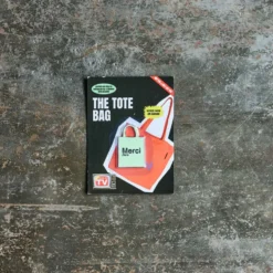 Magnet en métal Merci - Tote bag Vert