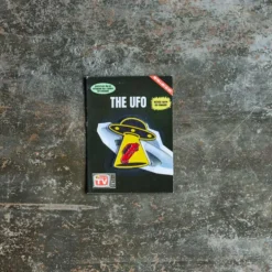 Magnet en métal Merci UFO - Fiat 500