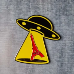 Magnet en métal Merci UFO - Tour Eiffel