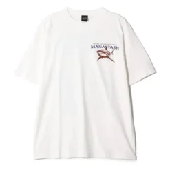 Manastash - T-shirt Pumice Shark - Blanc
