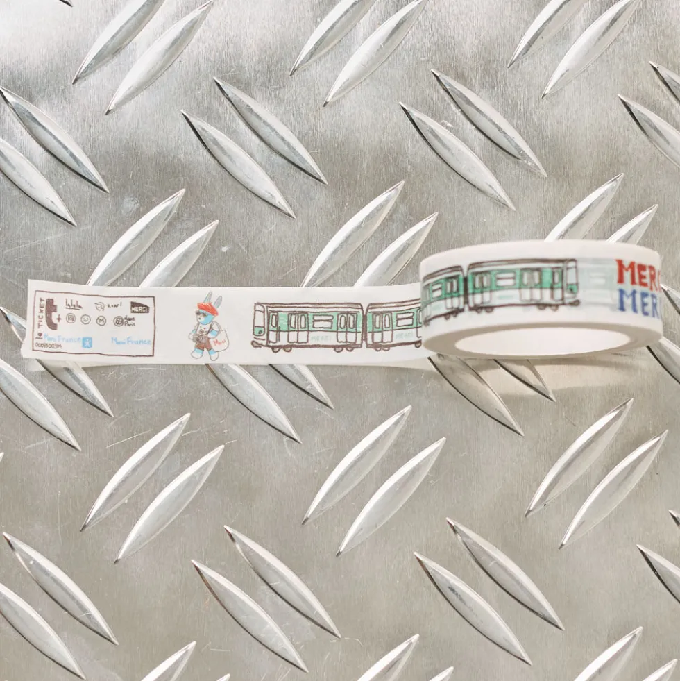 Masking tape Métro - Merci x Shia McShia