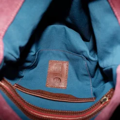 Massimo Palomba - Sac Babette Suede - Geranio