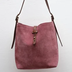 Massimo Palomba - Sac Babette Suede - Geranio