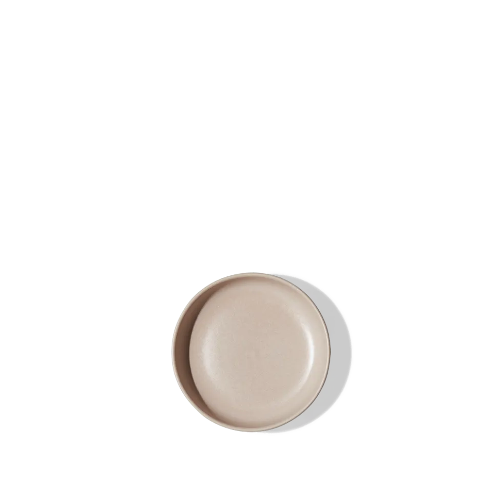 Merci - Assiette plate en grès - Buvard