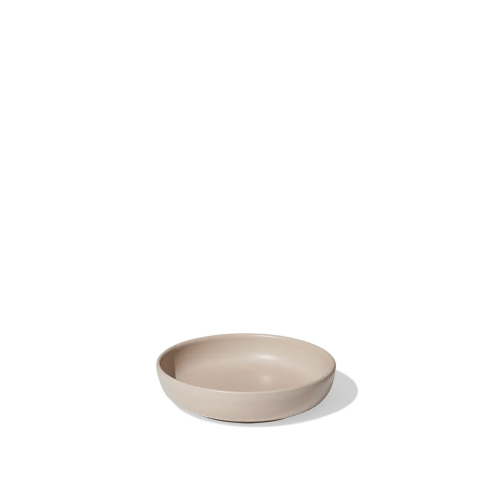 Merci - Assiette plate en grès - Buvard