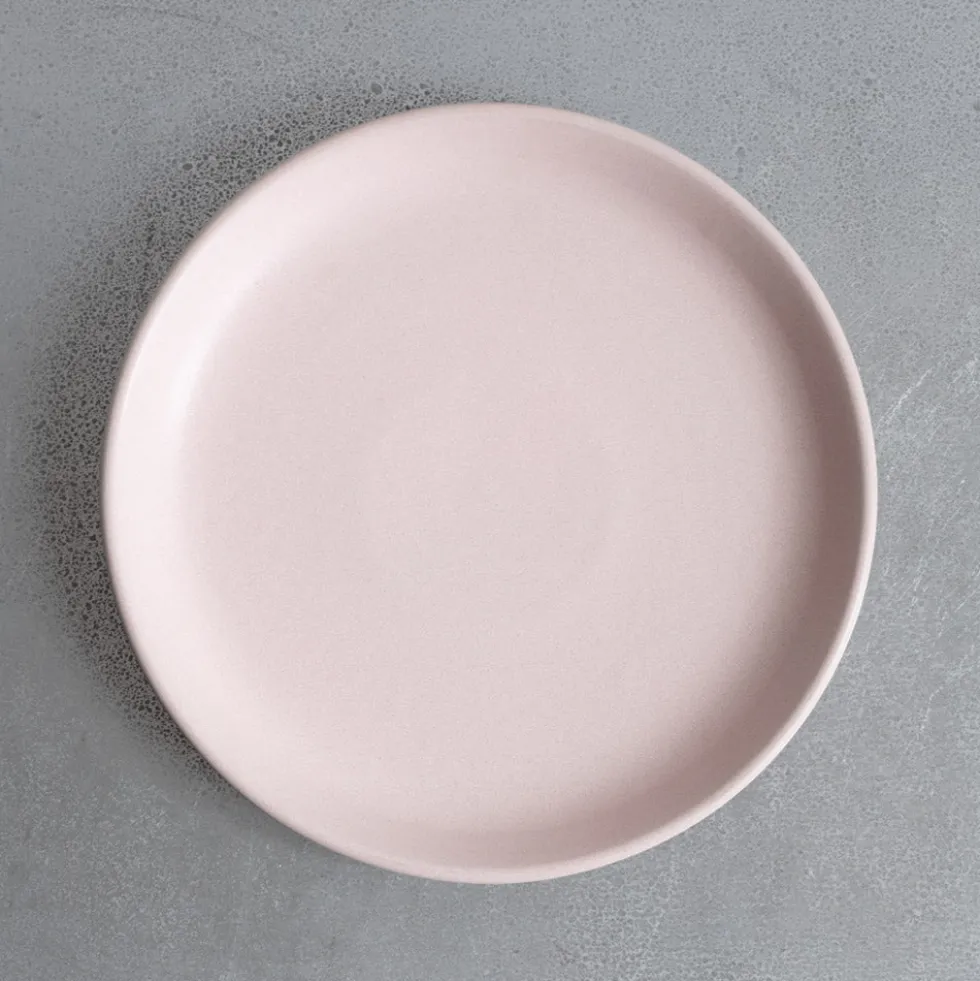 Merci - Assiette plate en grès - Buvard