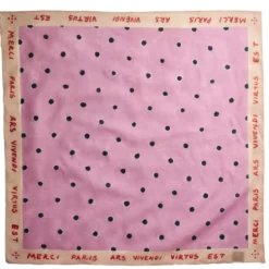 Merci - Bandana Ars Vivendi Virtus Est - Rose
