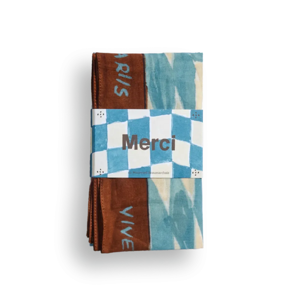 Merci - Bandana Ars Vivendi Virtus Est - Marron