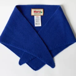 Merci - Bandana en cachemire Martine - Bleu Roi