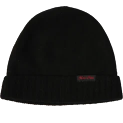 Merci - Bonnet en laine et cachemire - Noir & Rouge