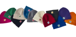 Merci - Bonnet Lucky - Bleu & Vert