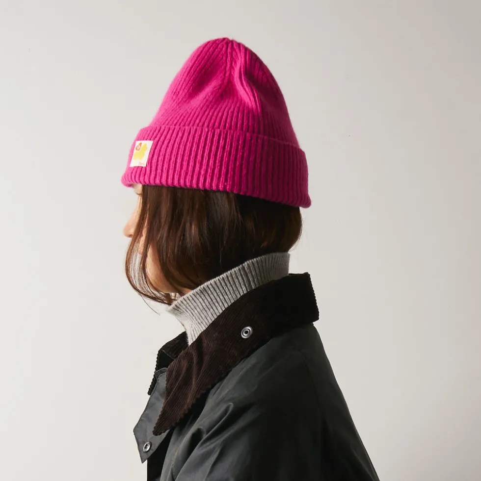 Merci - Bonnet Lucky - Rose & Jaune