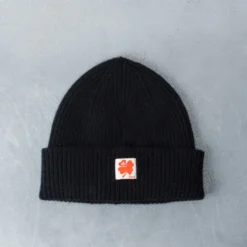 Merci - Bonnet Lucky Trèfle - Noir