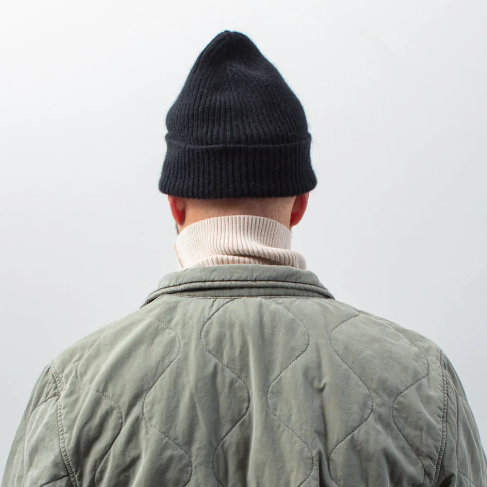 Merci - Bonnet Lucky Trèfle - Noir