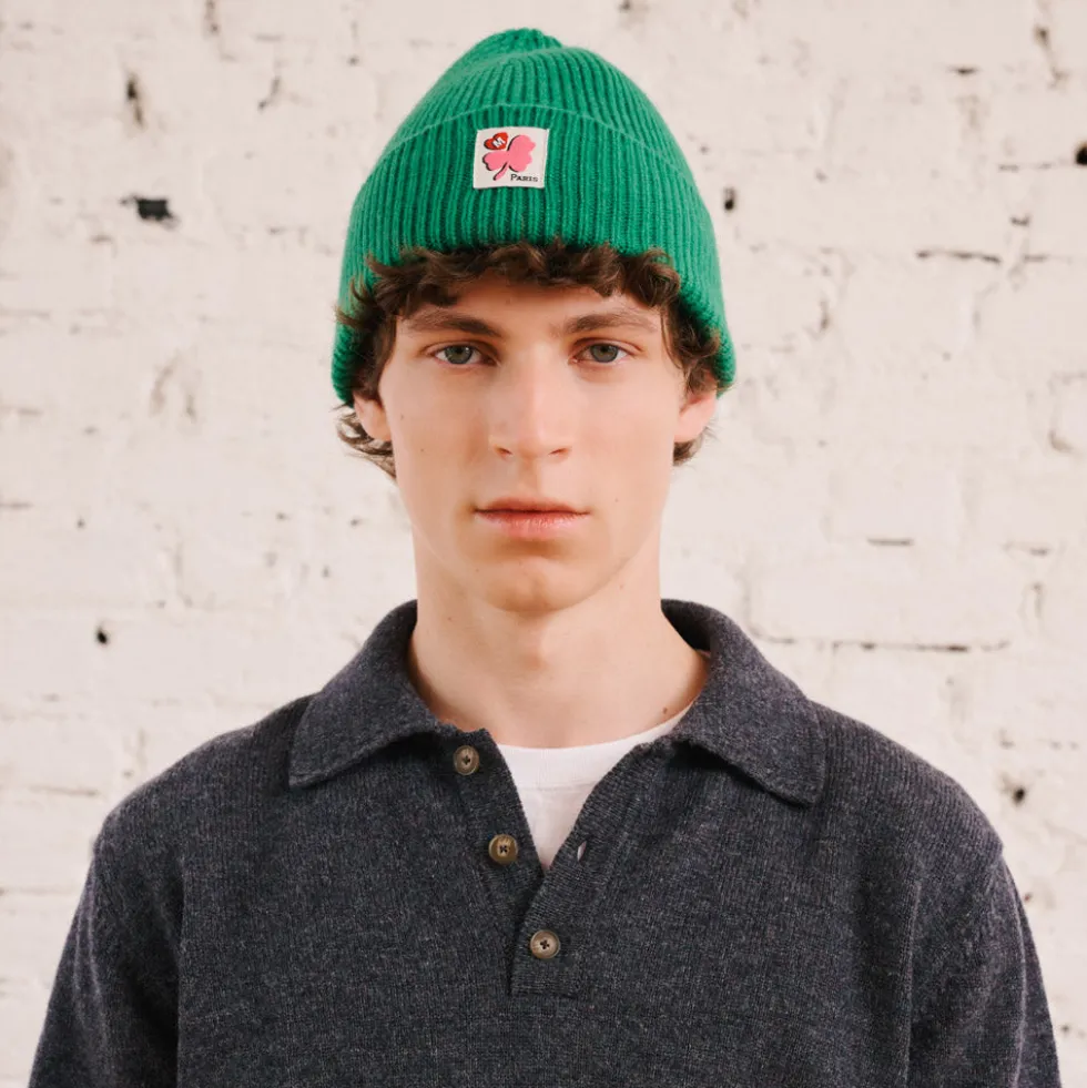 Merci - Bonnet Lucky - Vert
