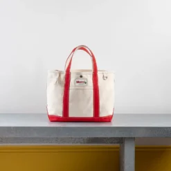 Merci - Cabas Candide en canvas - Rouge