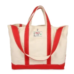 Merci - Cabas Candide en canvas - Rouge