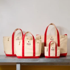Merci - Cabas Candide en canvas - Rouge