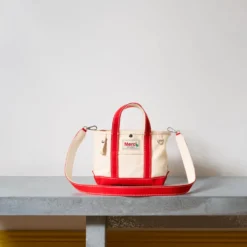 Merci - Cabas Candide en canvas - Rouge