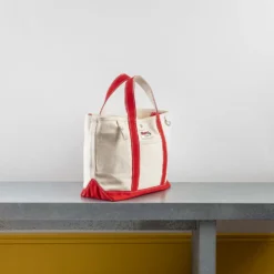 Merci - Cabas Candide en canvas - Rouge