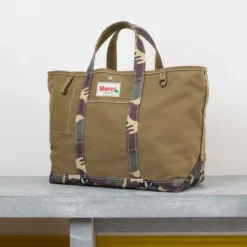 Merci - Cabas Candide en canvas - Camo