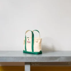 Merci - Cabas Candide en canvas - Vert