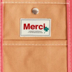 Merci - Cabas Candide en canvas - Rose