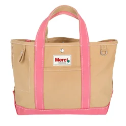 Merci - Cabas Candide en canvas - Rose
