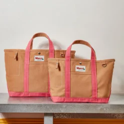 Merci - Cabas Candide en canvas - Rose